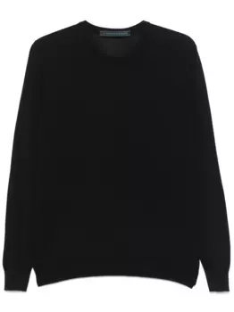 Шерстяной свитер Kiton, черный