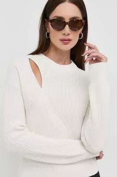Шерстяной свитер MICHAEL Michael Kors, бежевый