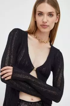 Шерстяной свитер Pinko, черный