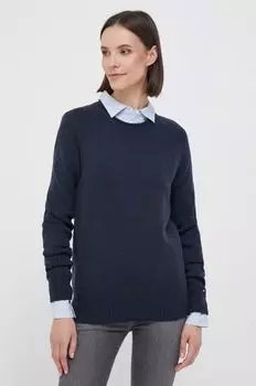 Шерстяной свитер Tommy Hilfiger, темно-синий