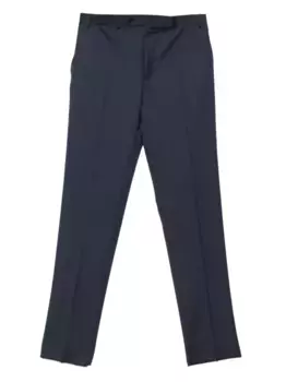 Шерстяные брюки Canali, синий