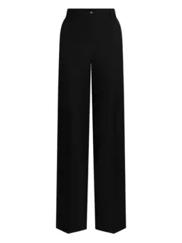 Шерстяные брюки DOLCE & GABBANA, черный