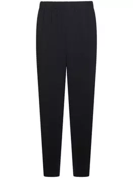Шерстяные брюки Giorgio Armani, черный