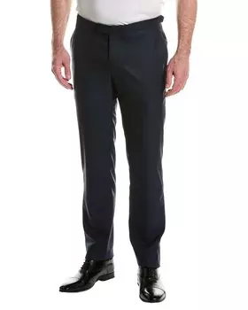 Шерстяные брюки ISAIA, цвет multi