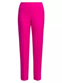 Шерстяные брюки-смокинги Giorgio Armani, розовый
