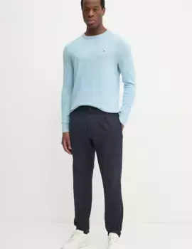 Шерстяные брюки Tommy Hilfiger, темно-синий