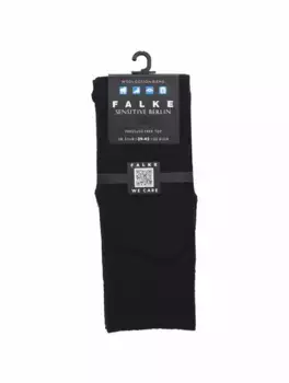 Шерстяные длинные носки Falke, тёмно-синий