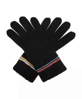 Шерстяные перчатки Paul Smith, черный