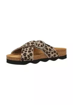 Шерстяные тапочки Shepherd'S, цвет Leopard