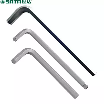 Shida SATA 81315 Удлиненный шестигранный ключ L-образный ключ 9 мм (3 шт.)