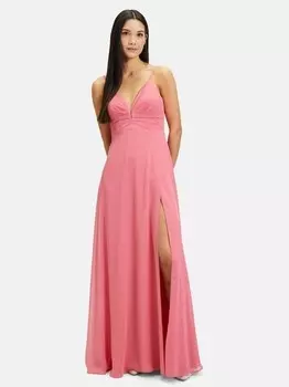 Шифоновое платье Vera Mont, розовый