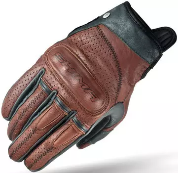 Перчатки SHIMA Caliber с логотипом, коричневый