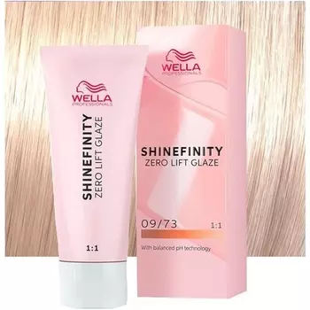 Shinefinity Zero Lift Glaze 09/73 Карамельное молоко 60 мл, Wella