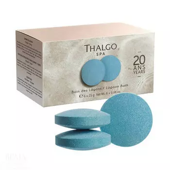 Шипучая смесь для ванны, увлажнение и разглаживание кожи, 25 г Thalgo Spa Lagoon Bath