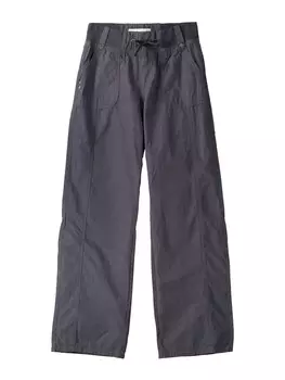 Широкие брюки Bershka, цвет Stone