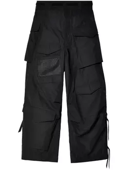 Широкие брюки карго Junya Watanabe, черный