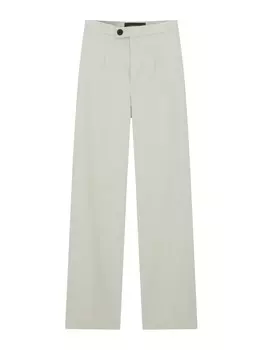 Широкие брюки Pull&Bear, цвет Kitt