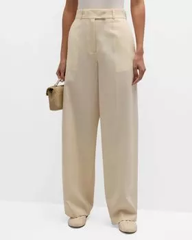 Широкие брюки Rohe, цвет Off-White
