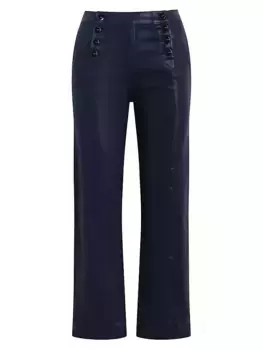 Широкие брюки Savannah с покрытием Joe'S Jeans, темно-синий