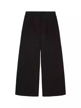 Широкие брюки Tom Tailor, черный