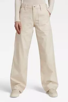 Широкие джинсы Judee G-Star Raw, белый