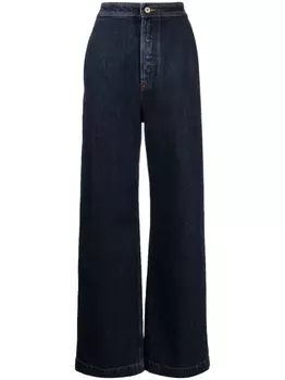 Широкие джинсы LOEWE, синий