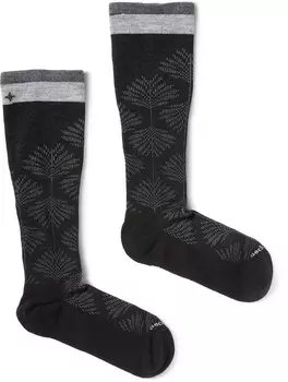 Широкие носки с цветочным принтом — женские Sockwell, черный