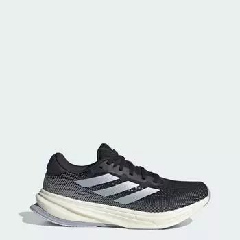 Широкие туфли Supernova Adidas, цвет Core Black/Halo Silver/Dash Grey