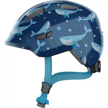 Шлем Abus, цвет blau/weiss
