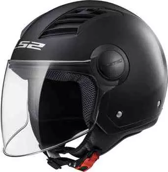 Шлем Airflow L Jet LS2, черный