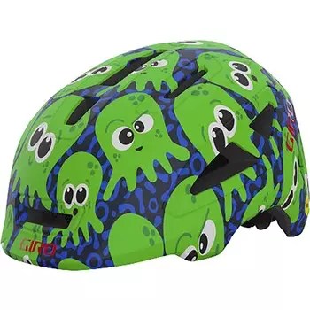 Шлем scamp mips ii — для малышей Giro, цвет matte midnight/bright green inked