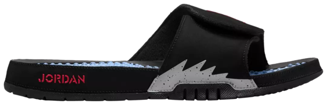 Шлепанцы Air Jordan Jordan Hydro 5 Slide 'Black Metallic', черный