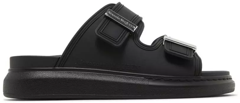 Шлепанцы Alexander McQueen Wmns Hybrid Slide 'Black', черный