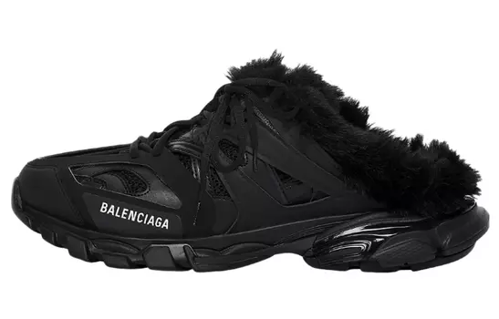 Мужские мюли Balenciaga Track 1.0, черный