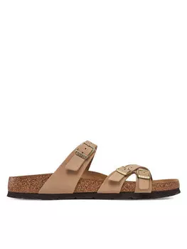 Шлепанцы Birkenstock, бежевый