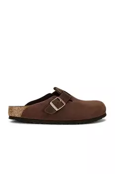 Шлепанцы Birkenstock Boston, цвет Habana Oiled