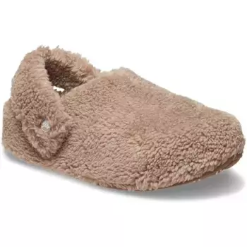 Шлепанцы Crocs Classic Cozzzy, коричневый
