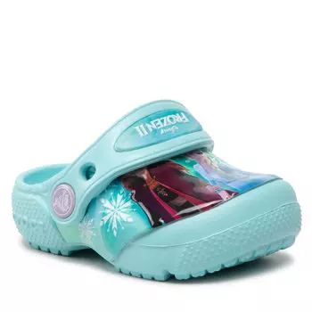 Шлепанцы Crocs FROZENFl Disney, цвет синий