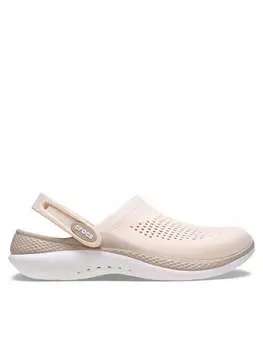 Шлепанцы Crocs Literide 360 Clog, бежевый