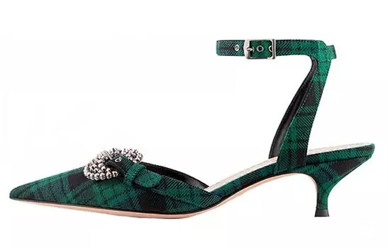 Женские туфли Dior, зеленый