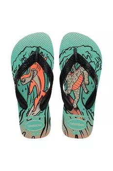 Шлепанцы для детей Kids Top Fun Virtual Havaianas, бирюзовый