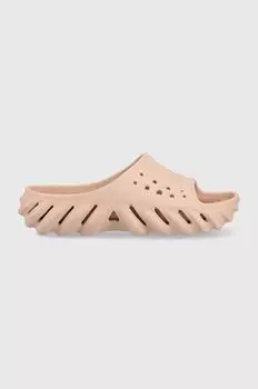 Шлепанцы Echo Slide Crocs, розовый