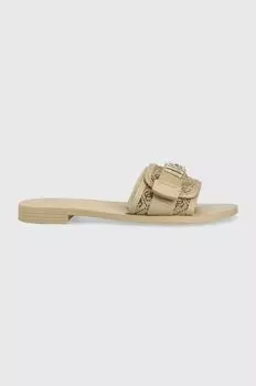Шлепанцы ELYZE Guess, бежевый