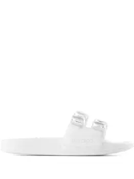 Шлепанцы Fitz JIMMY CHOO, белый