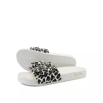 Шлепанцы Flip Flop, цвет weiss/braun