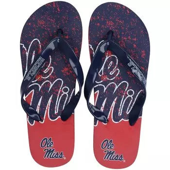Шлепанцы FOCO Ole Miss Rebels