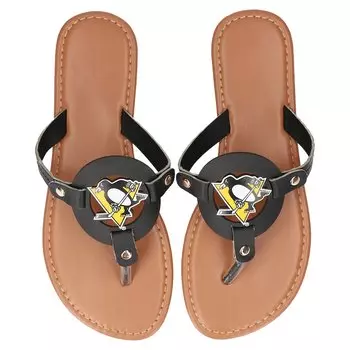 Шлепанцы FOCO Pittsburgh Penguins
