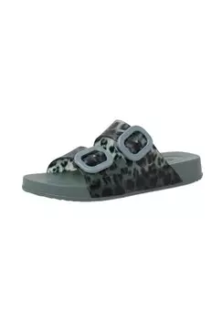 Шлепанцы HABANA DOBLE HEBILLA ANIMAL PRINT IGOR, зеленый