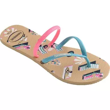 Шлепанцы Havaianas Flat Duo Vibes, синий