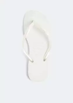 Шлепанцы HAVAIANAS Rubber flip flops, белый